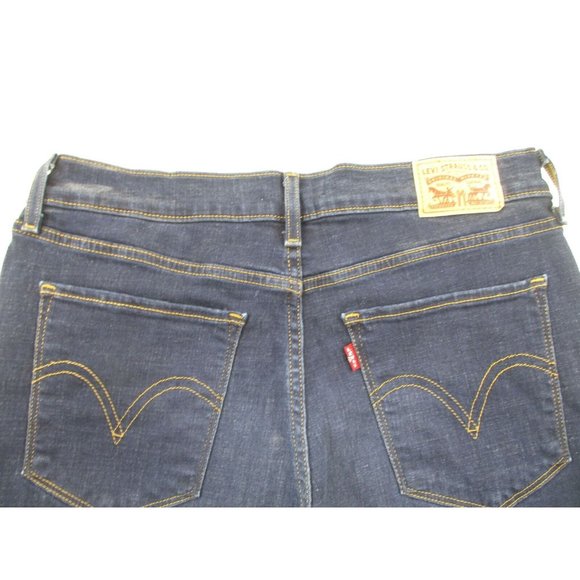 Levi's Women's Classic Straight Stretch Straight Leg Jeans Cobalt Haze, 30 X 32 - Picture 8 of 11